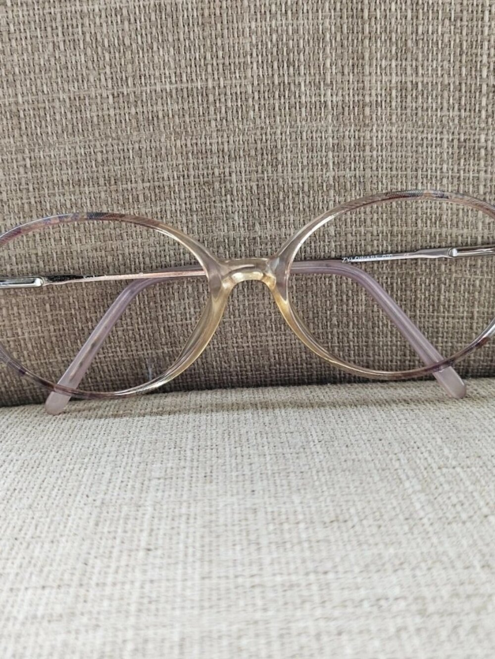 Vintage Sophia Loren Eyeglasses Frame Lilac Tone Eyewear Glasses 1511 Zyloware - Picture 4 of 12